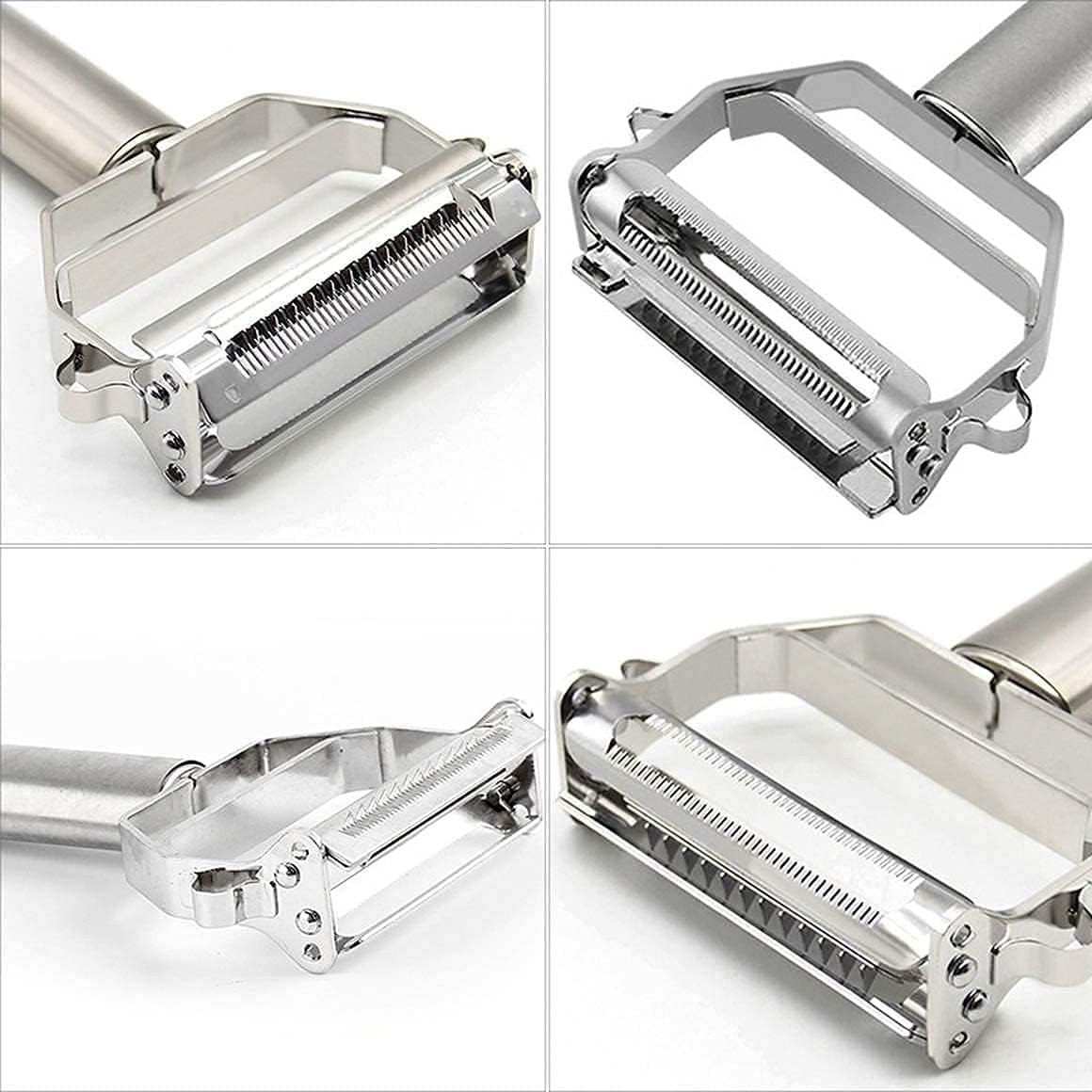 Stainless Steel 2 in 1 Vegetable Peeler & Cutter (Buy 1 Get 2 Free)