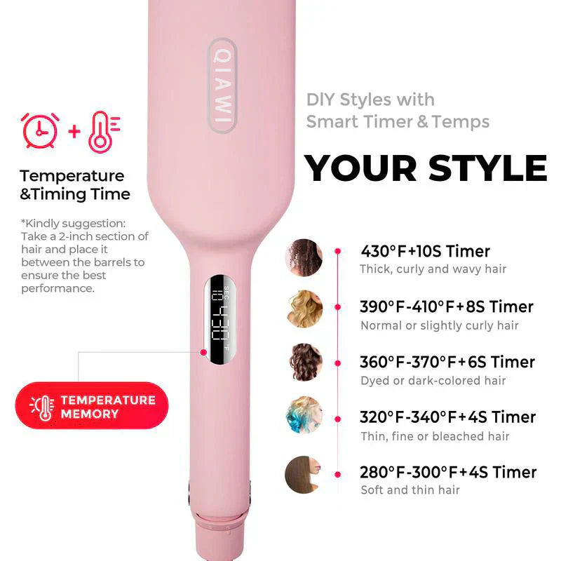 Mystiq Curléa™ | Hair Wave Curler - Salon Treatment For 1/5th Of It's Price!