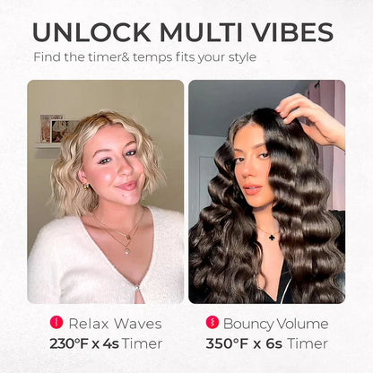 Mystiq Curléa™ | Hair Wave Curler - Salon Treatment For 1/5th Of It's Price!